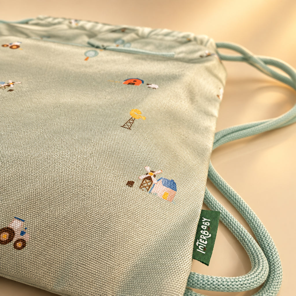 Mochila de cuerdas impermeable - Granja