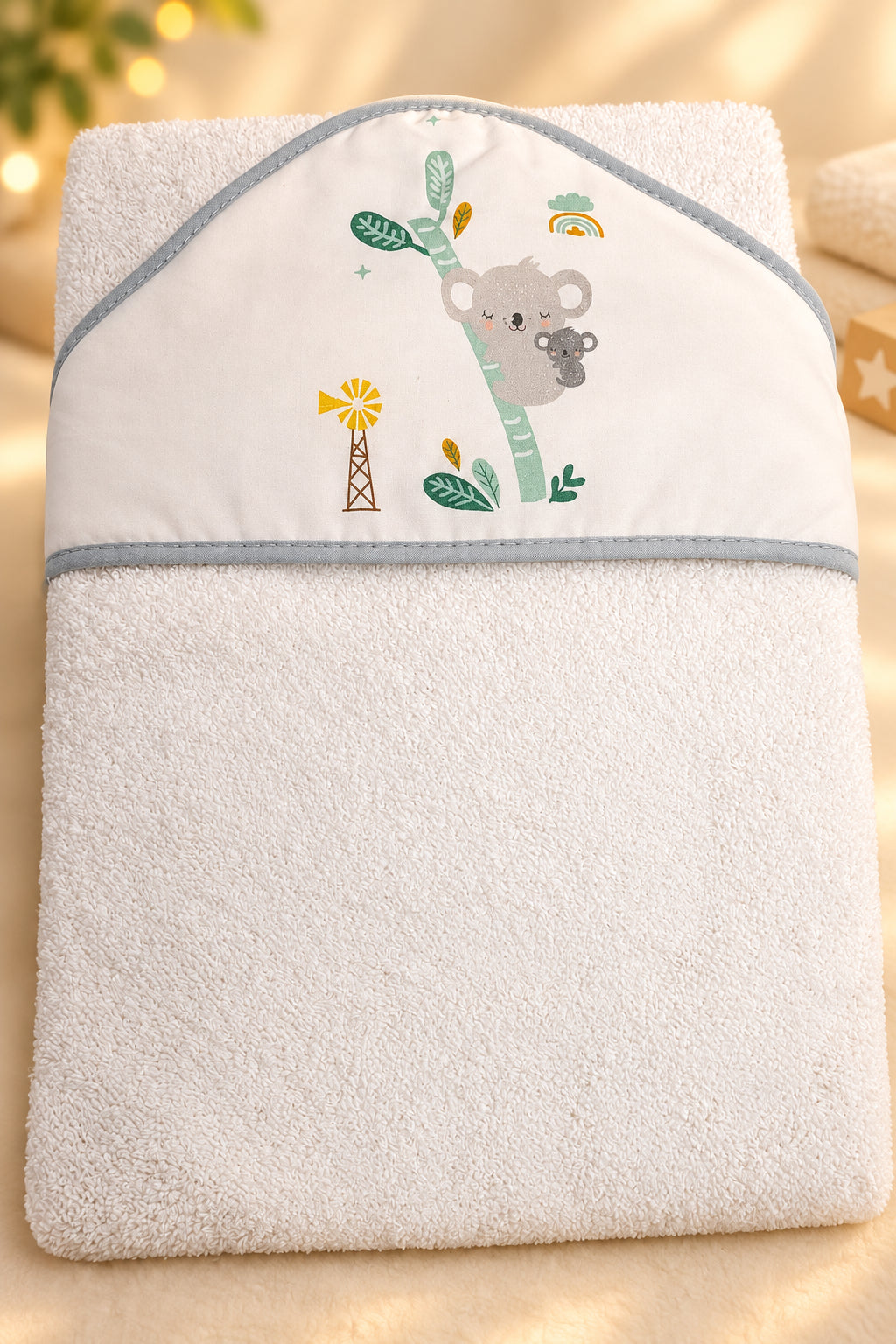 Capa de baño personalizada - Granja