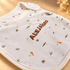 Set de 2 Baberos de bambu - Safari
