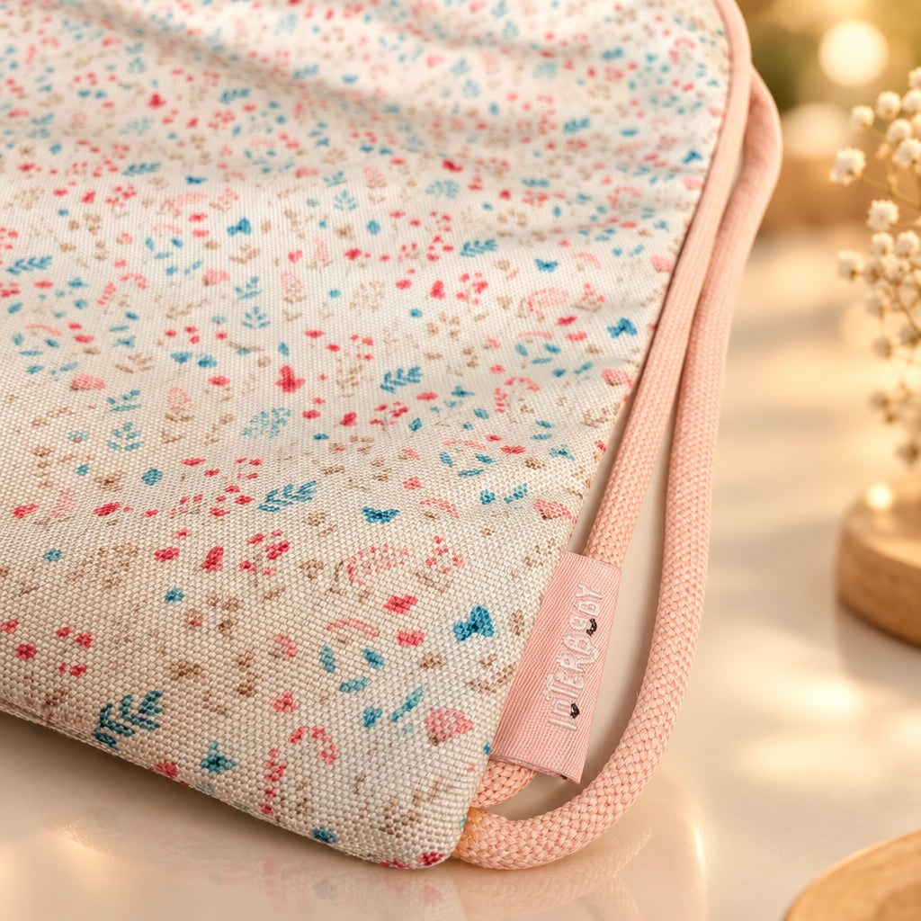Mochila de cuerdas impermeable - Floral