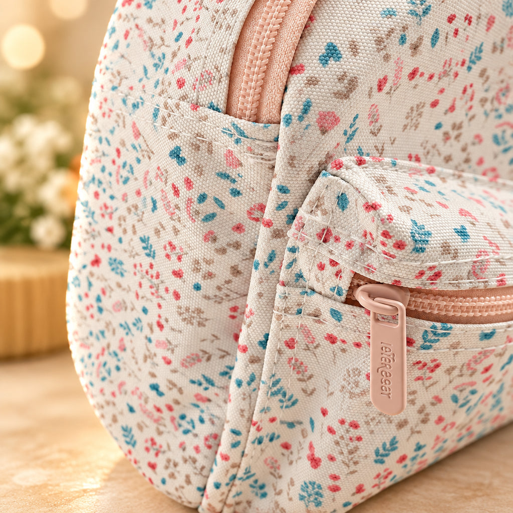 Mochila escolar - Floral