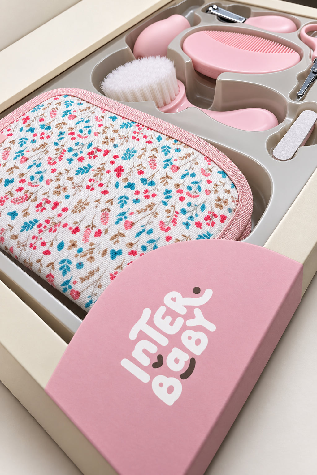 Set higiene de bebe - Floral