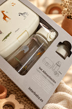 Set alimentacion Tupper+Botella - Floral