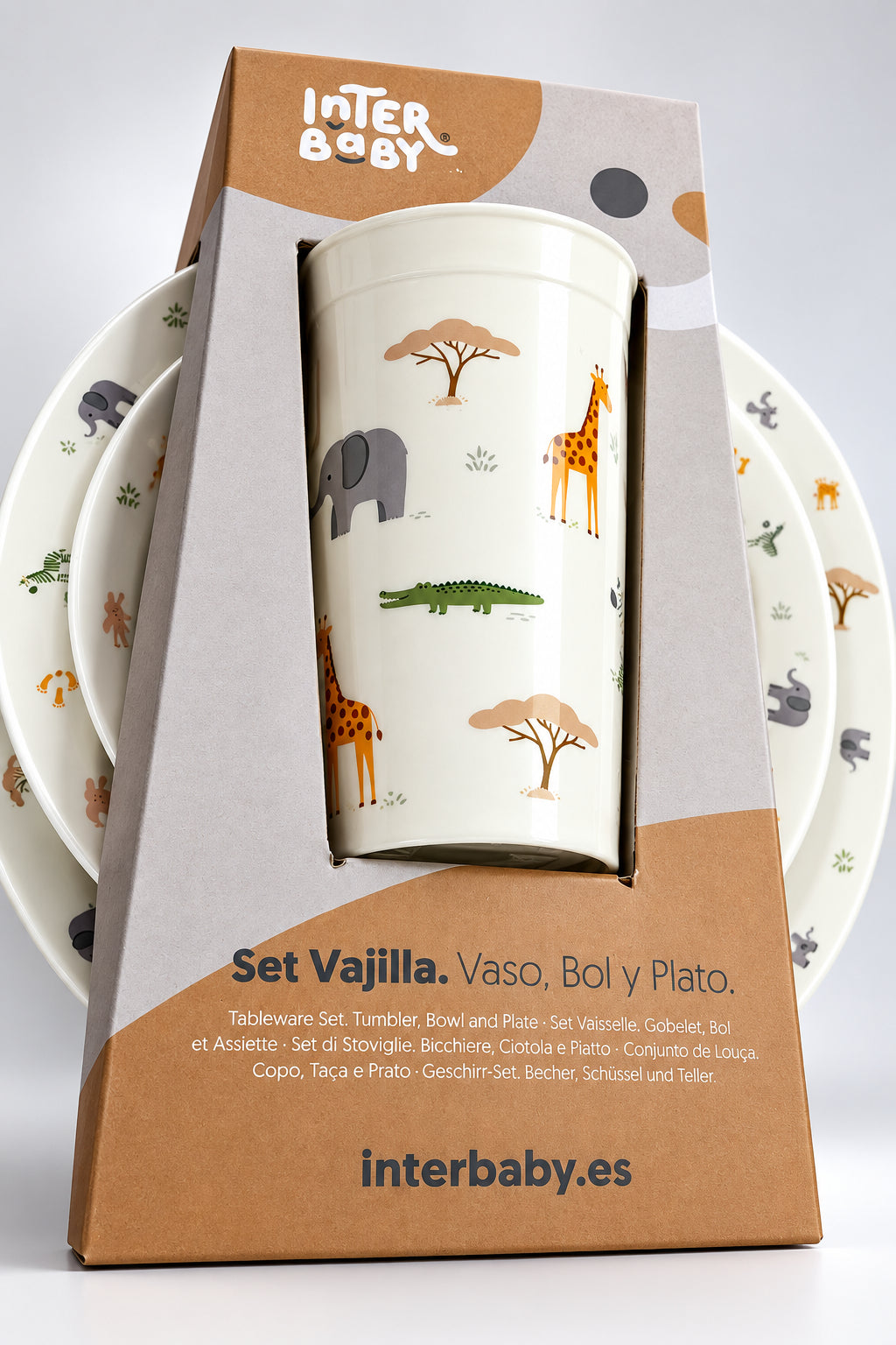 Set de vajilla y cubiertos - Savanna