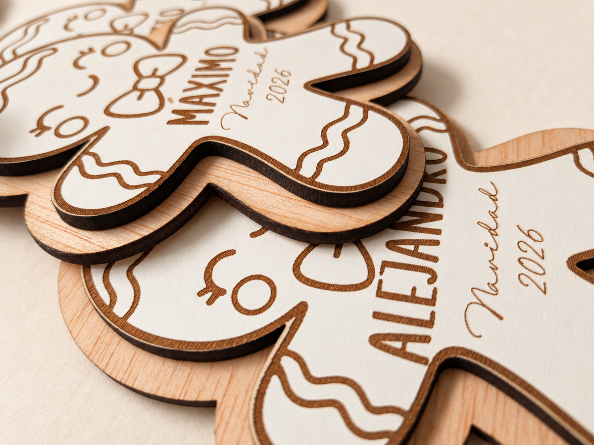 Adorno galleta de jenjibre