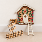 Casita de elfo para pared