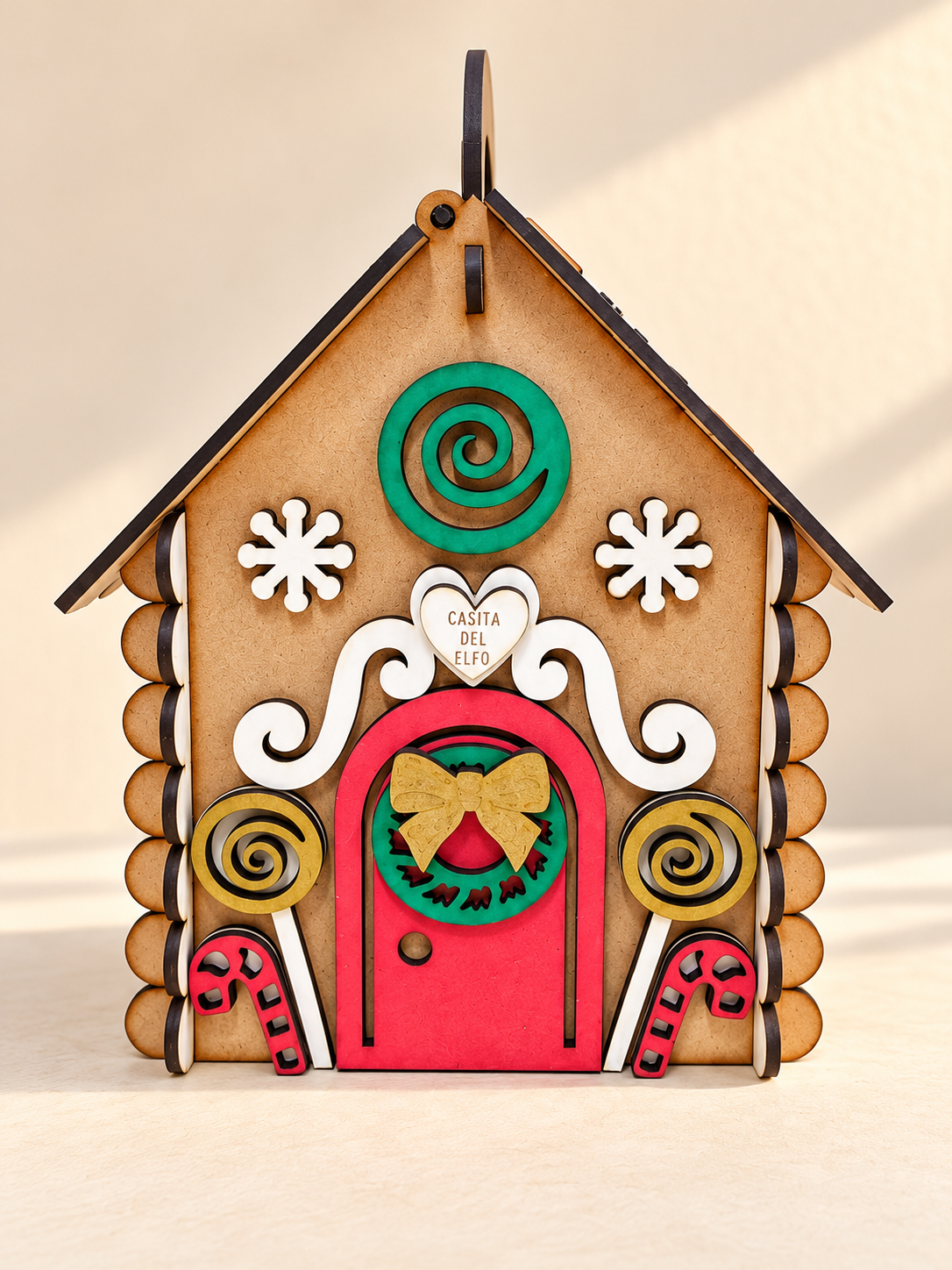 Casita Elfo Travieso personalizada