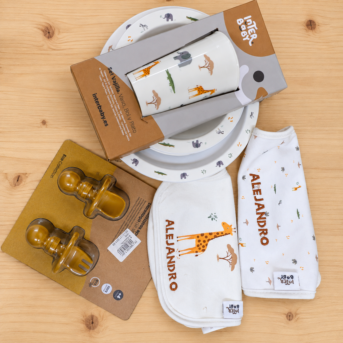 Set blw primeros bocados. Savanna