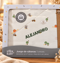 Juego de sabanas cuna algodón - Granja