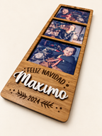Marco fotomatón personalizado de madera