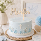 Nombre en madera para celebracion
