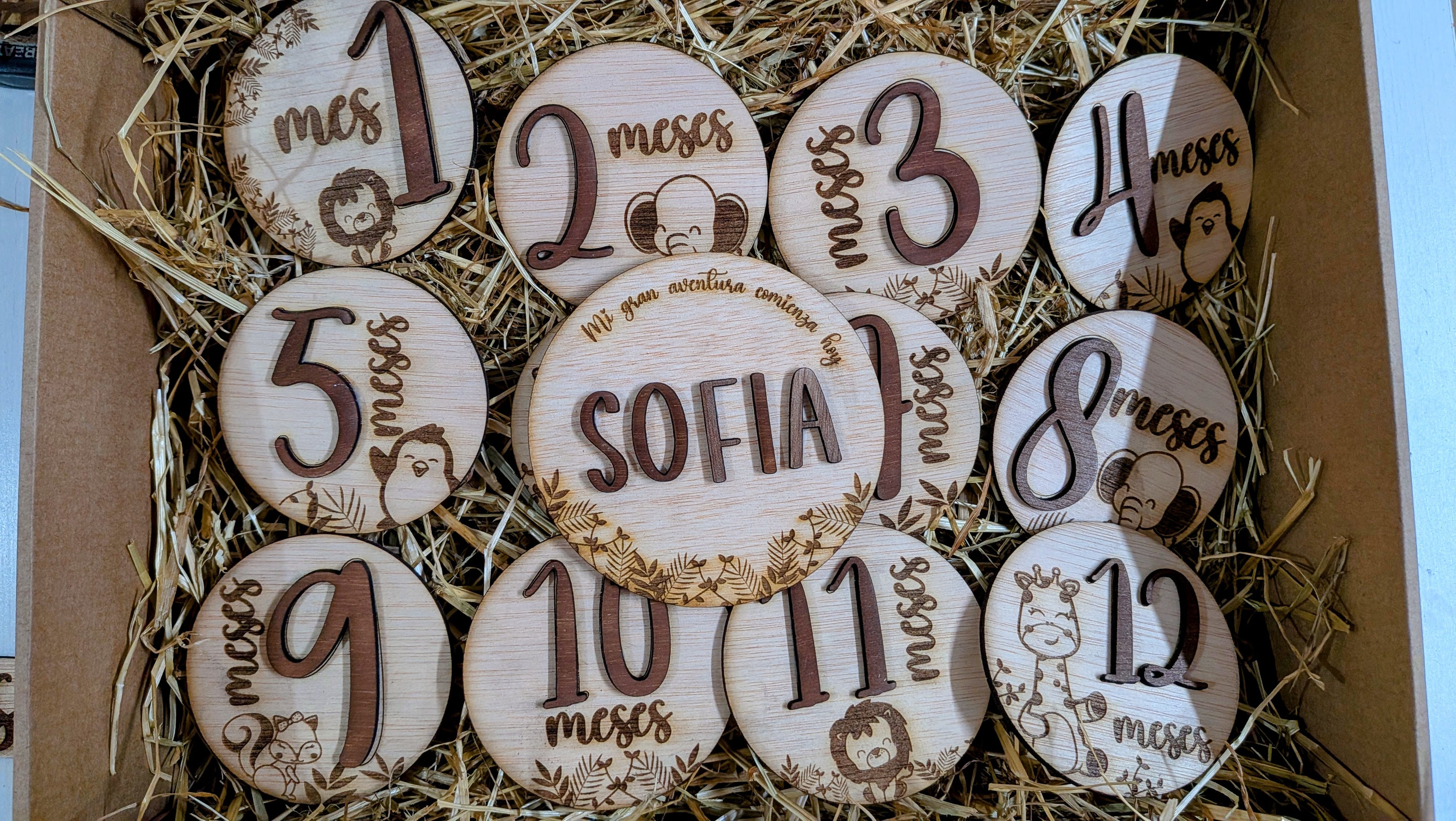 Pack Nacimiento Personalizado para Bebé | Álbum, Placas y Natalicio