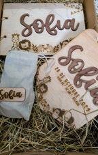 Pack Nacimiento Personalizado para Bebé | Álbum, Placas y Natalicio