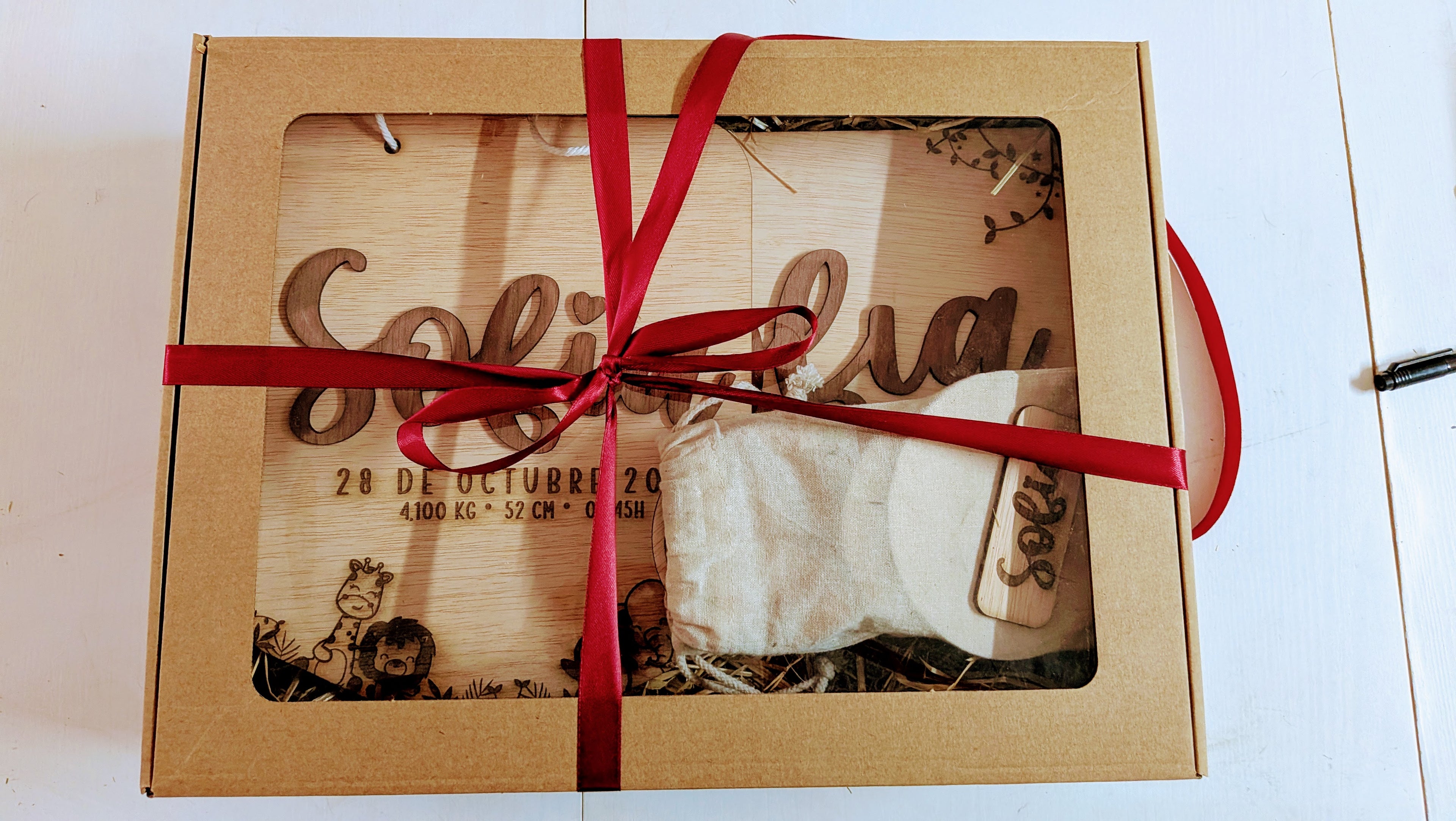 Pack Nacimiento Personalizado para Bebé | Álbum, Placas y Natalicio