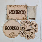 Pack Nacimiento Personalizado para Bebé | Álbum, Placas y Natalicio