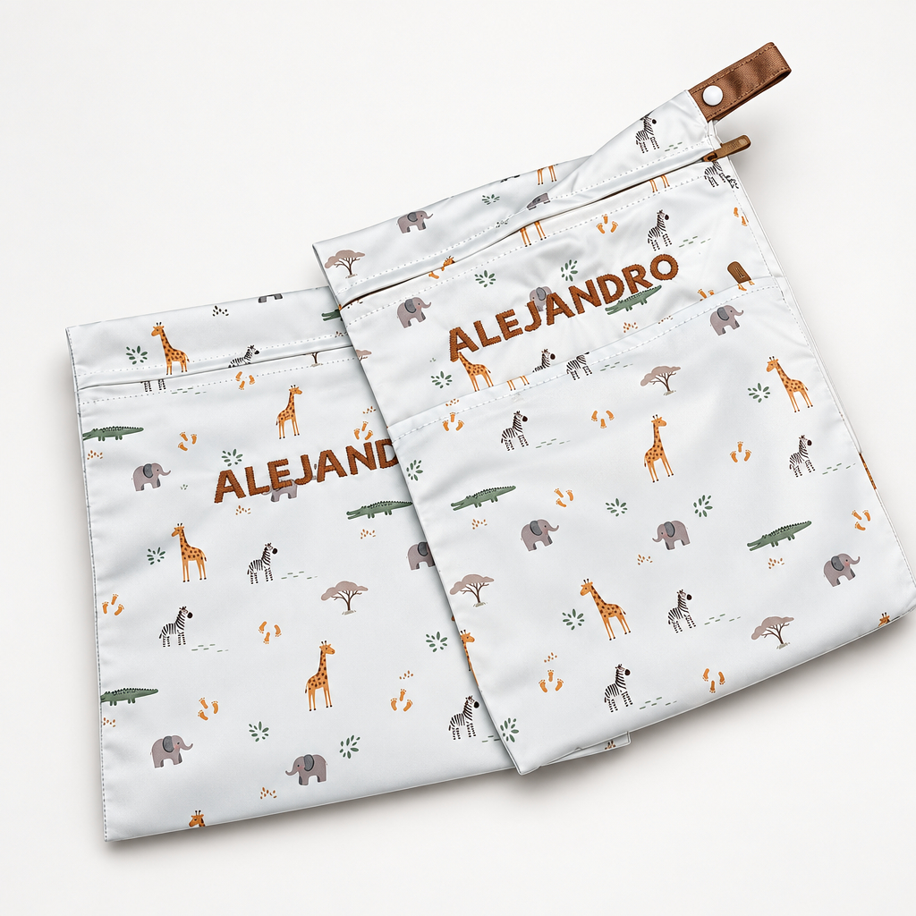 Bolsas impermeables personalizadas con bordado - Savanna