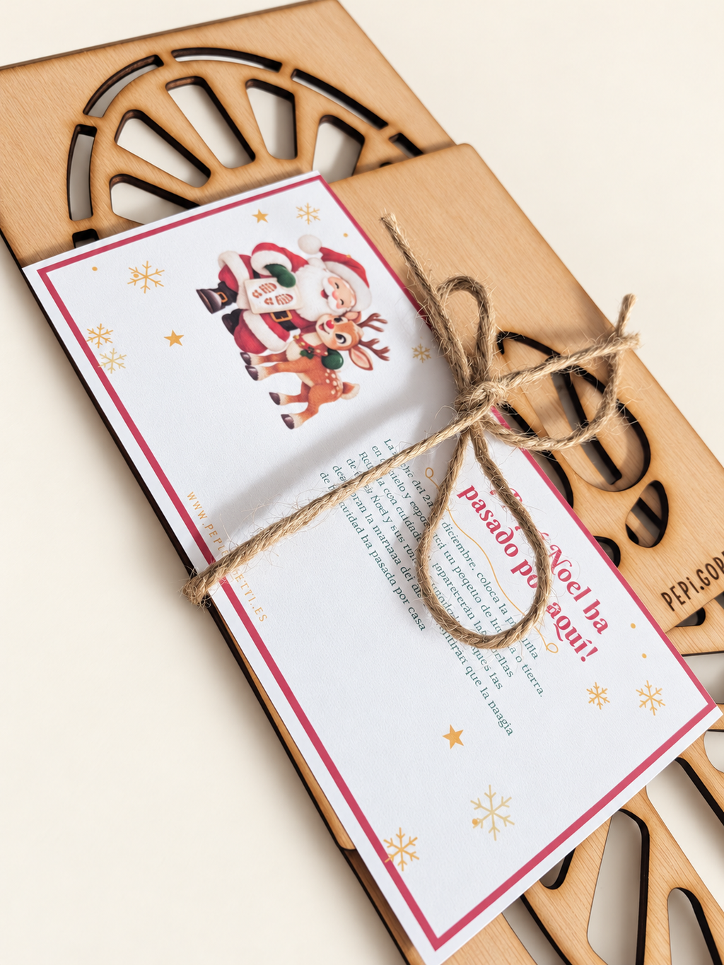 Huella Papa Noel