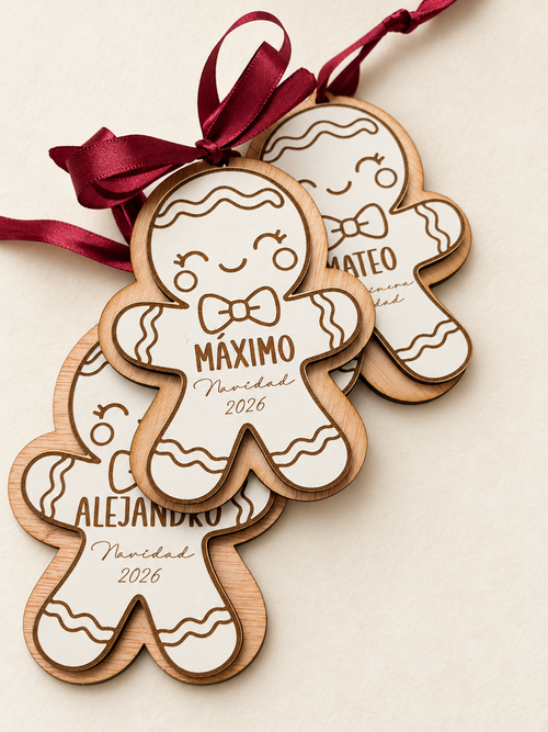 Adorno galleta de jenjibre